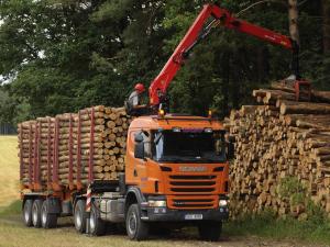 2010 Scania G440 6x6 Timber Truck
